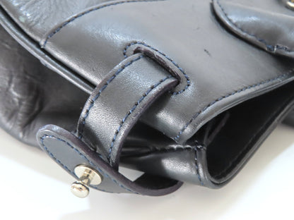 HAMANO Gancini Leather Handbag