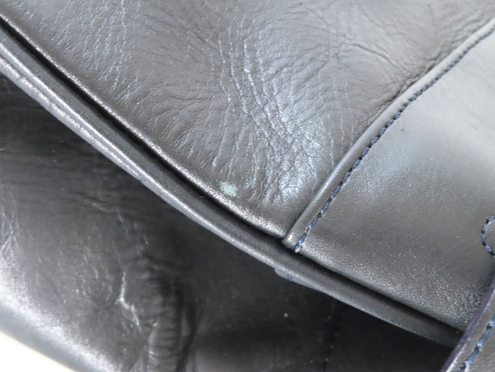 HAMANO Gancini Leather Handbag