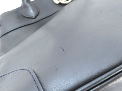HAMANO Gancini Leather Handbag