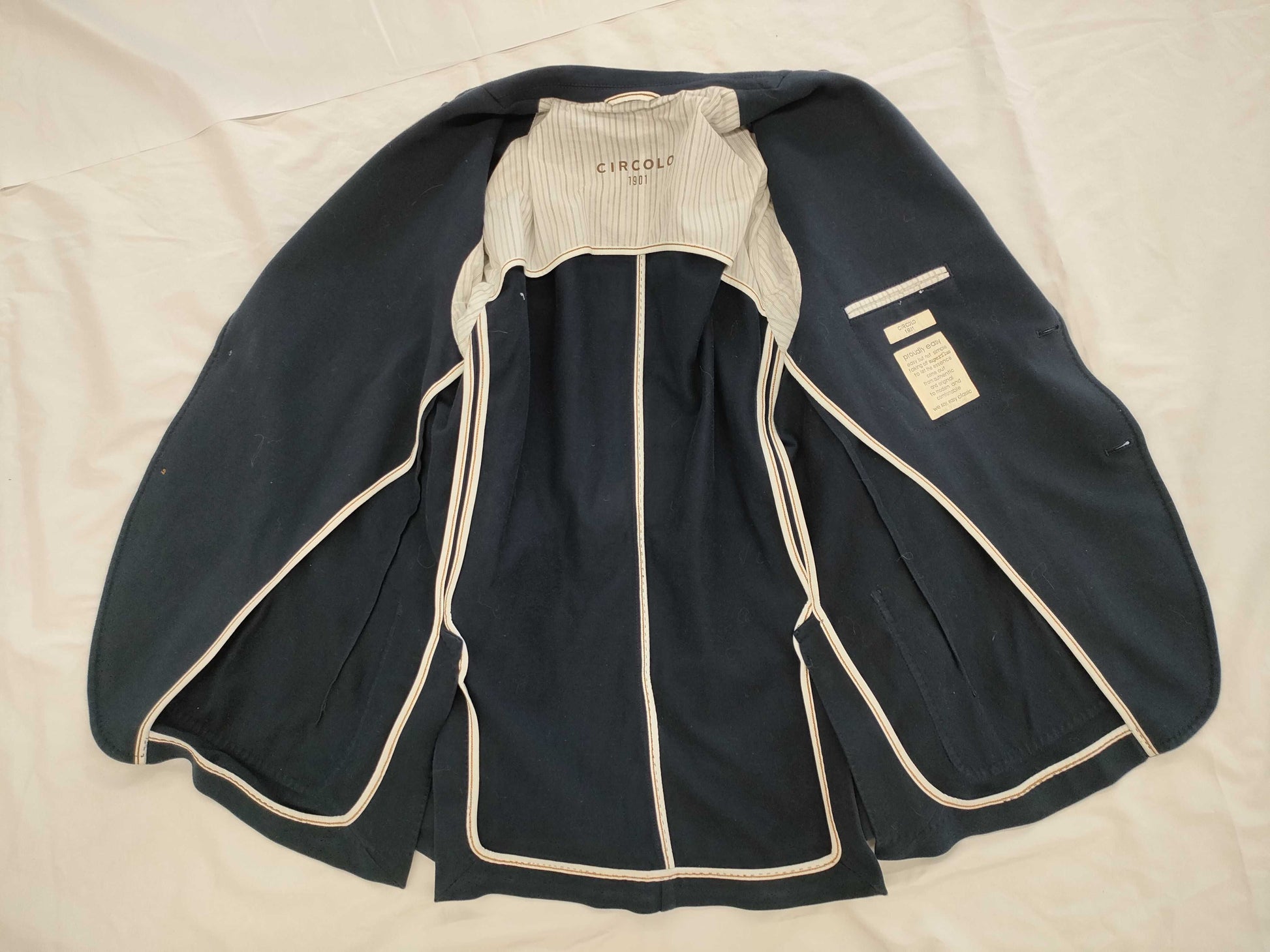 CIRCOLO Men's Tailored Jacket, Size 52, Premium Quality