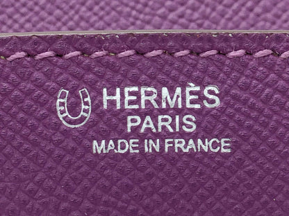HERMES Birkin 30 Personal Order, Epsom Leather, Anemone, Jaune Poussin, Silver Hardware, T-Stamp, Handbag