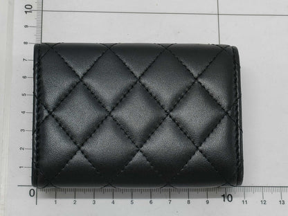CHANEL Classic Small Flap Wallet, Matelasse Lambskin, Black, GD Hardware, AP0230 HXEP5C9E Wallet