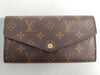 LOUIS VUITTON M60531 Monogram Portefeuille Sarah Monogram RFID Wallet