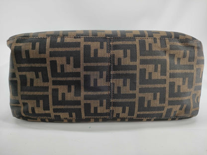 FENDI Zucca Pattern Shoulder Bag Mamma Bucket Zucca Canvas Brown Shoulder Bag