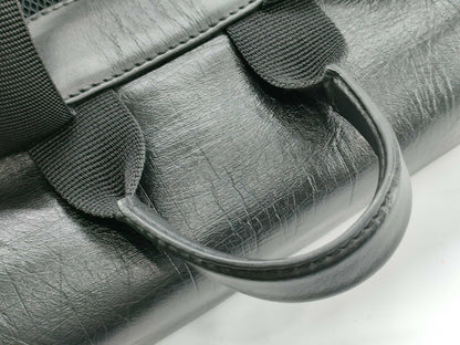 Dior Backpack in Black Calfskin with Silver Hardware