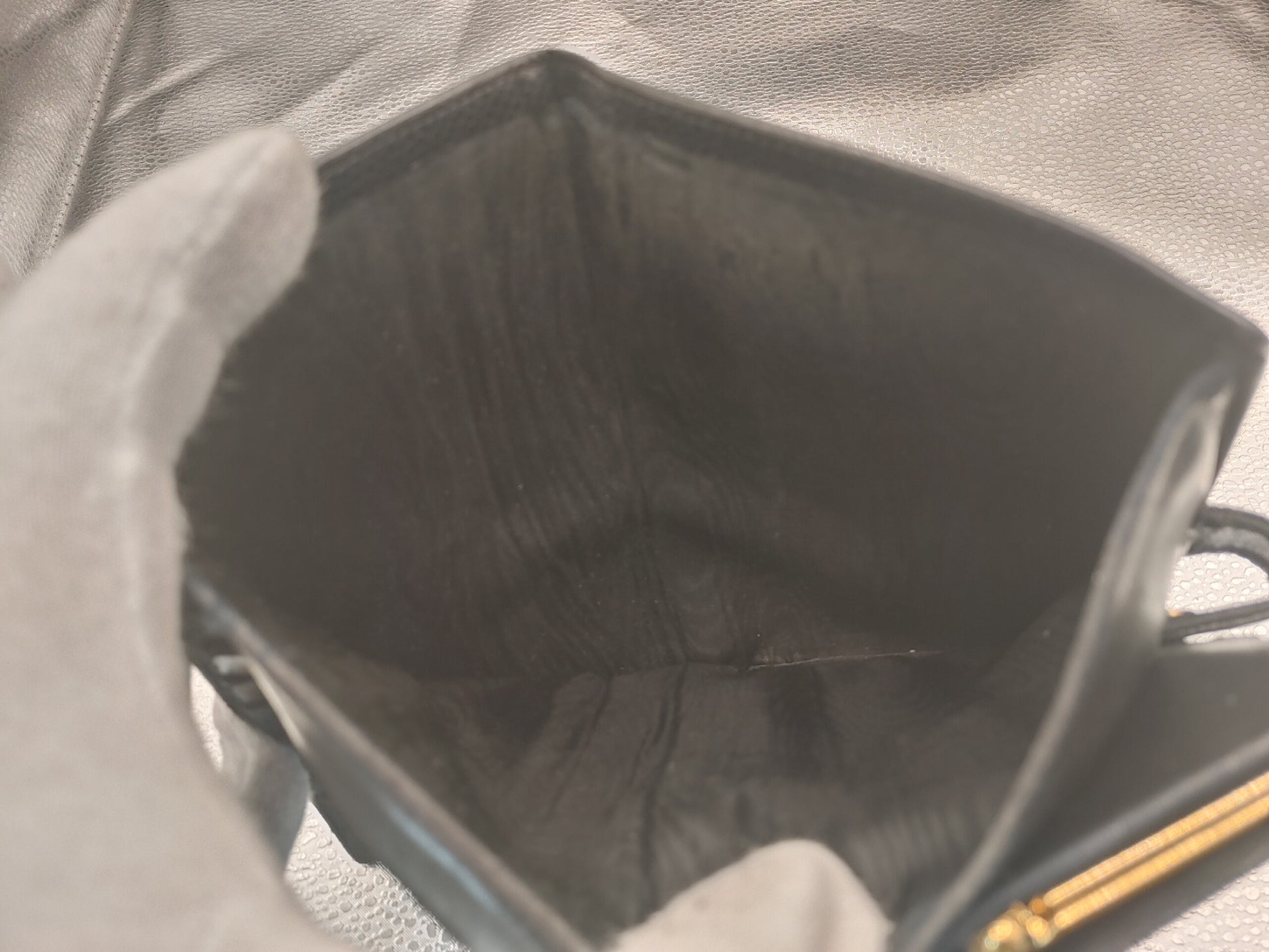 CHANEL Coco Mark Bifold Long Wallet with Seal, 6094776, Black Caviar Skin, with Certificate of Authenticity and Box