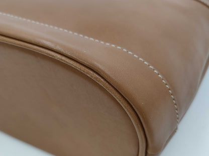 Kitamura Brown Leather Handbag