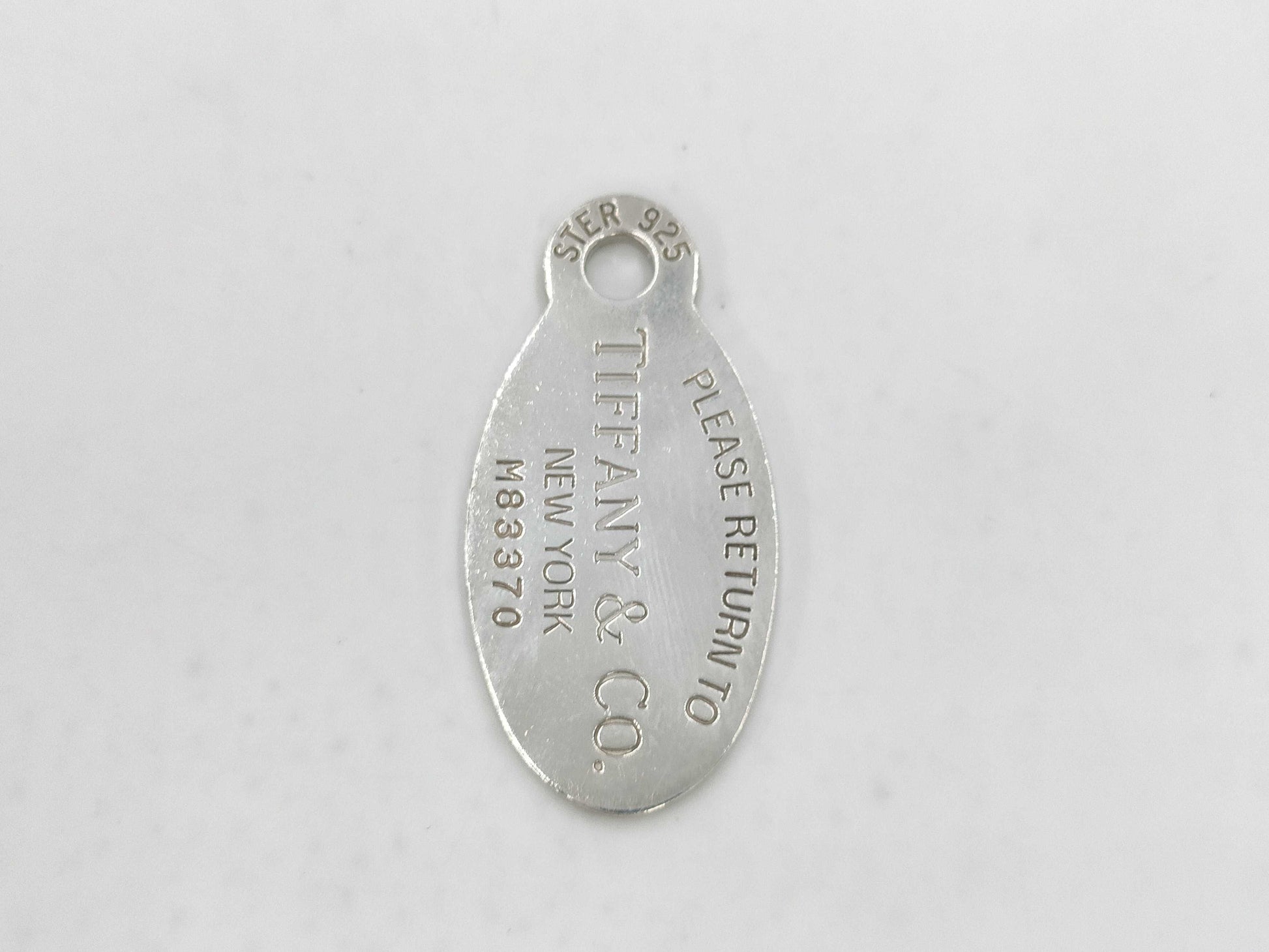 Tiffany & Co. Return to Necklace 11.1g Pendant