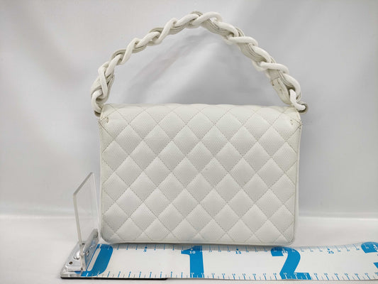 CHANEL Matelasse Plastic Chain Handbag