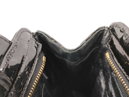 CHANEL Matelasse Handbag Patent Leather Handbag