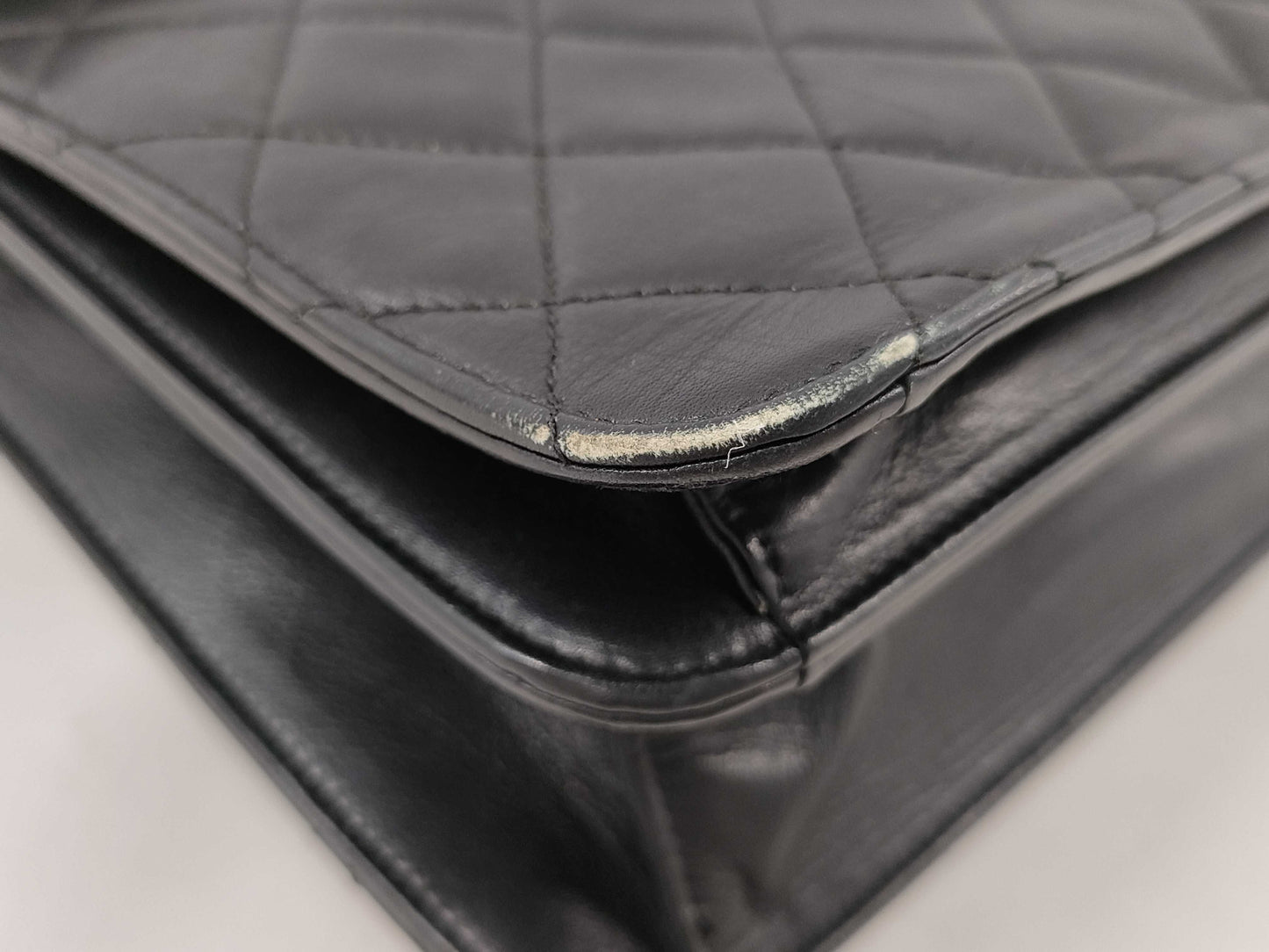 CHANEL Matrasse Brief Case Lambskin Business Bag