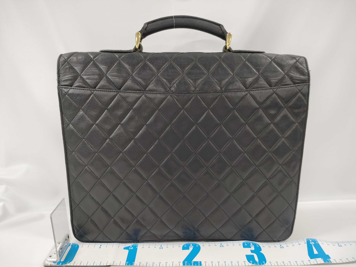 CHANEL Matrasse Brief Case Lambskin Business Bag