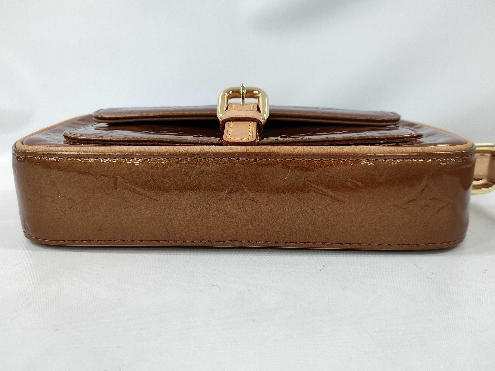 LOUIS VUITTON Monogram Vernis Christy MM Shoulder Bag Shoulder Bag