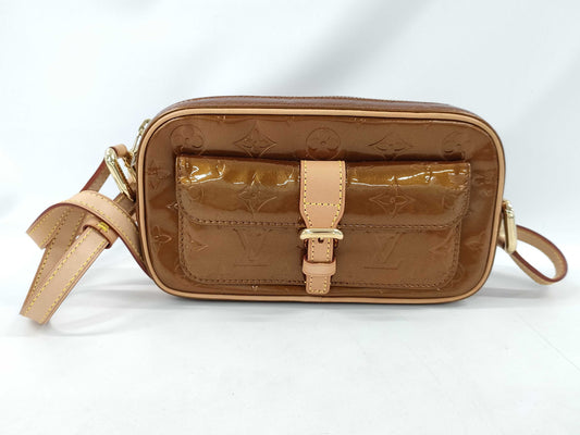 LOUIS VUITTON Monogram Vernis Christy MM Shoulder Bag Shoulder Bag