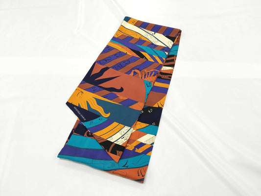 HERMES Silk Maxi Twilly with tag Other accessories