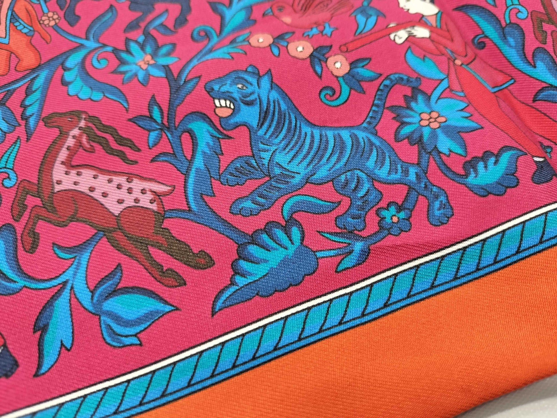 HERMES Silk Maxi Twilly Other Accessories