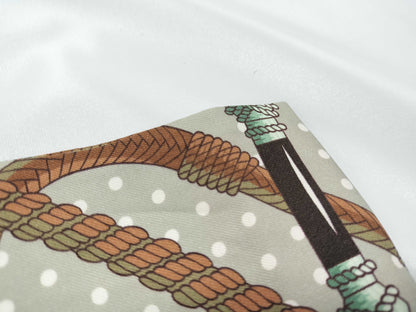 HERMES Silk Maxi Twilly with tag Other accessories