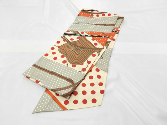 HERMES Silk Maxi Twilly with tag Other accessories