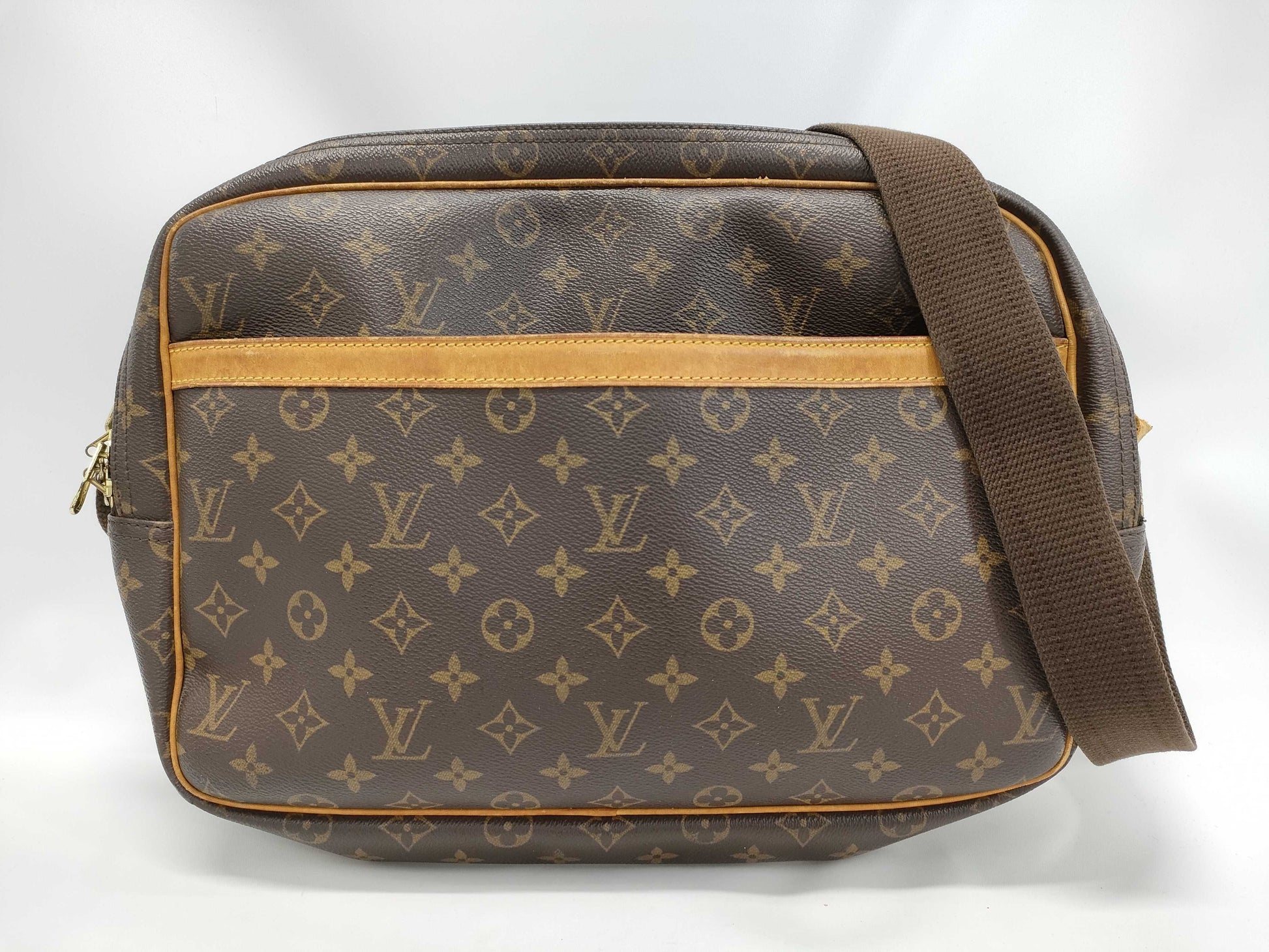 LOUIS VUITTON M45252 Monogram Reporter GM Shoulder Bag
