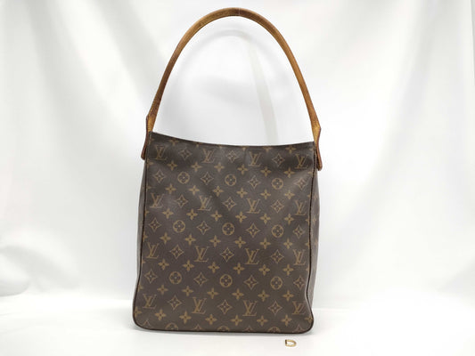 LOUIS VUITTON M51145 Monogram Looping GM Shoulder Bag Tote Bag