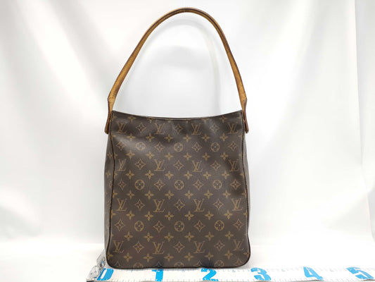 LOUIS VUITTON M51145 Monogram Looping GM Shoulder Bag Tote Bag