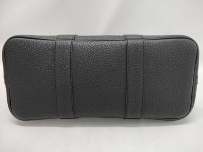 HERMES Garden Party TPM Negonda Handbag in Black with Silver Hardware and B Stamp