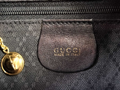 GUCCI Bamboo Backpack Black