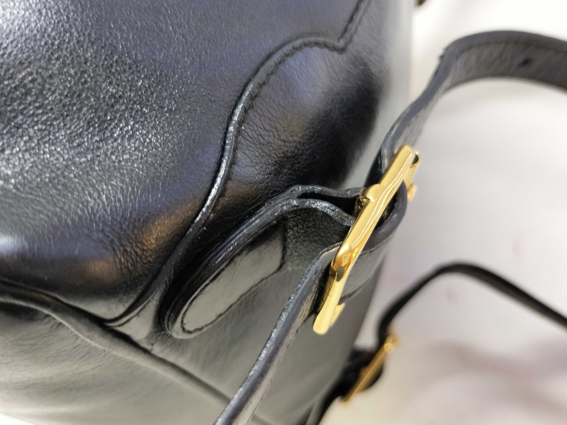 GUCCI Bamboo Backpack Black