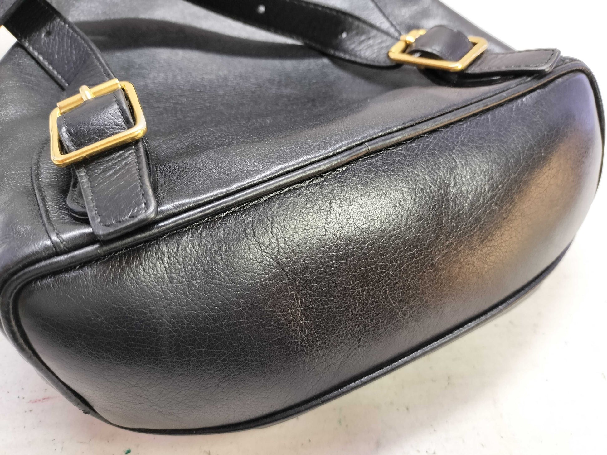 GUCCI Bamboo Backpack Black