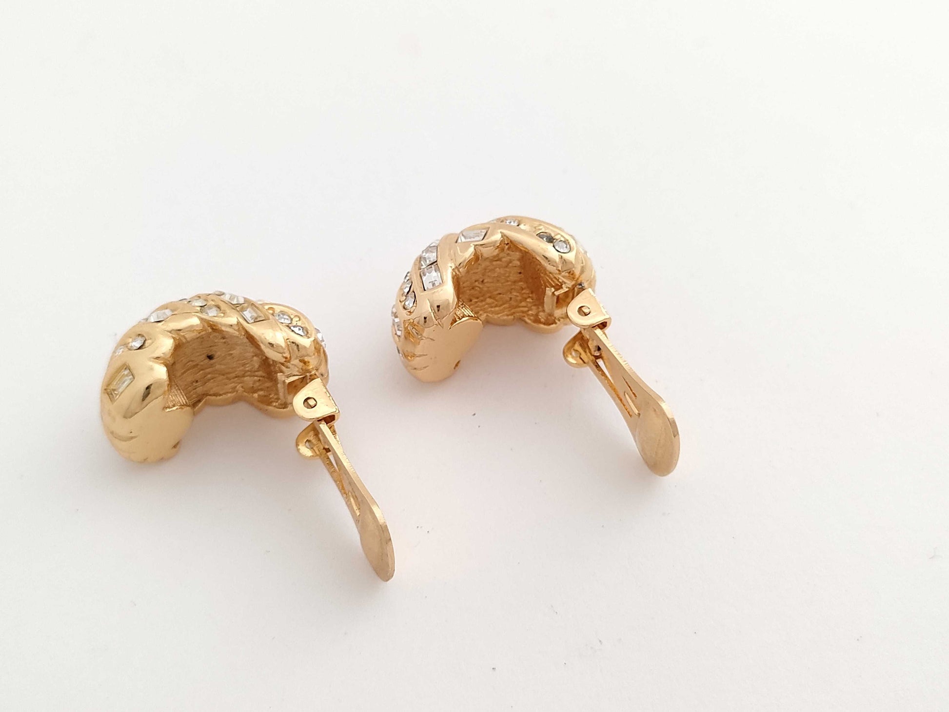 Dior Rhinestone Earrings