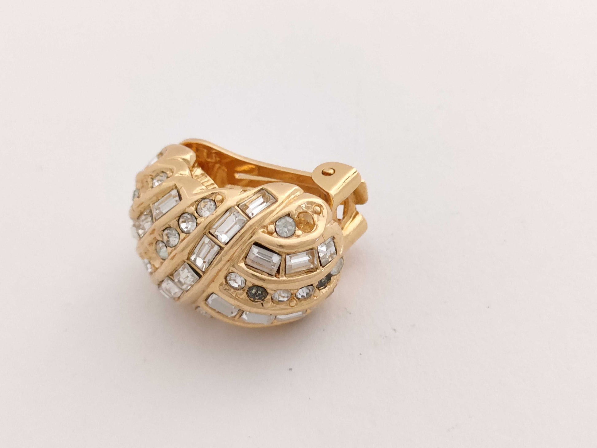 Dior Rhinestone Earrings