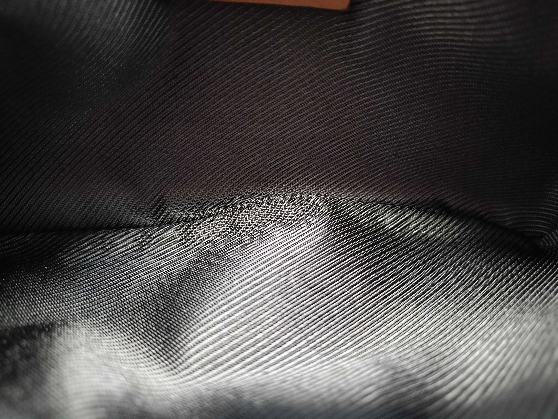 GUCCI GG Nylon Leather Pouch in Pink and Brown 
