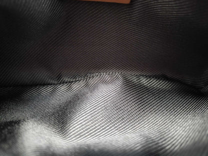 GUCCI GG Nylon Leather Pouch in Pink and Brown 