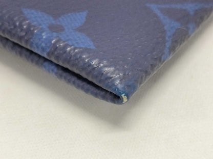 LOUIS VUITTON Taiga Rama Pochette Discovery PM Cobalt M30278 SP4119 Pouch