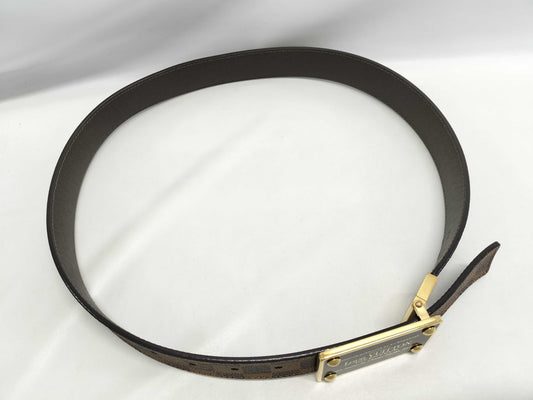 LOUIS VUITTON Damier Santur Inventour 85/34 M9677 CA3181 Belt