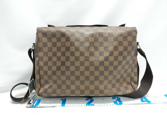 LOUIS VUITTON Damier Ebene Broadway Shoulder Bag N42270/TH0012