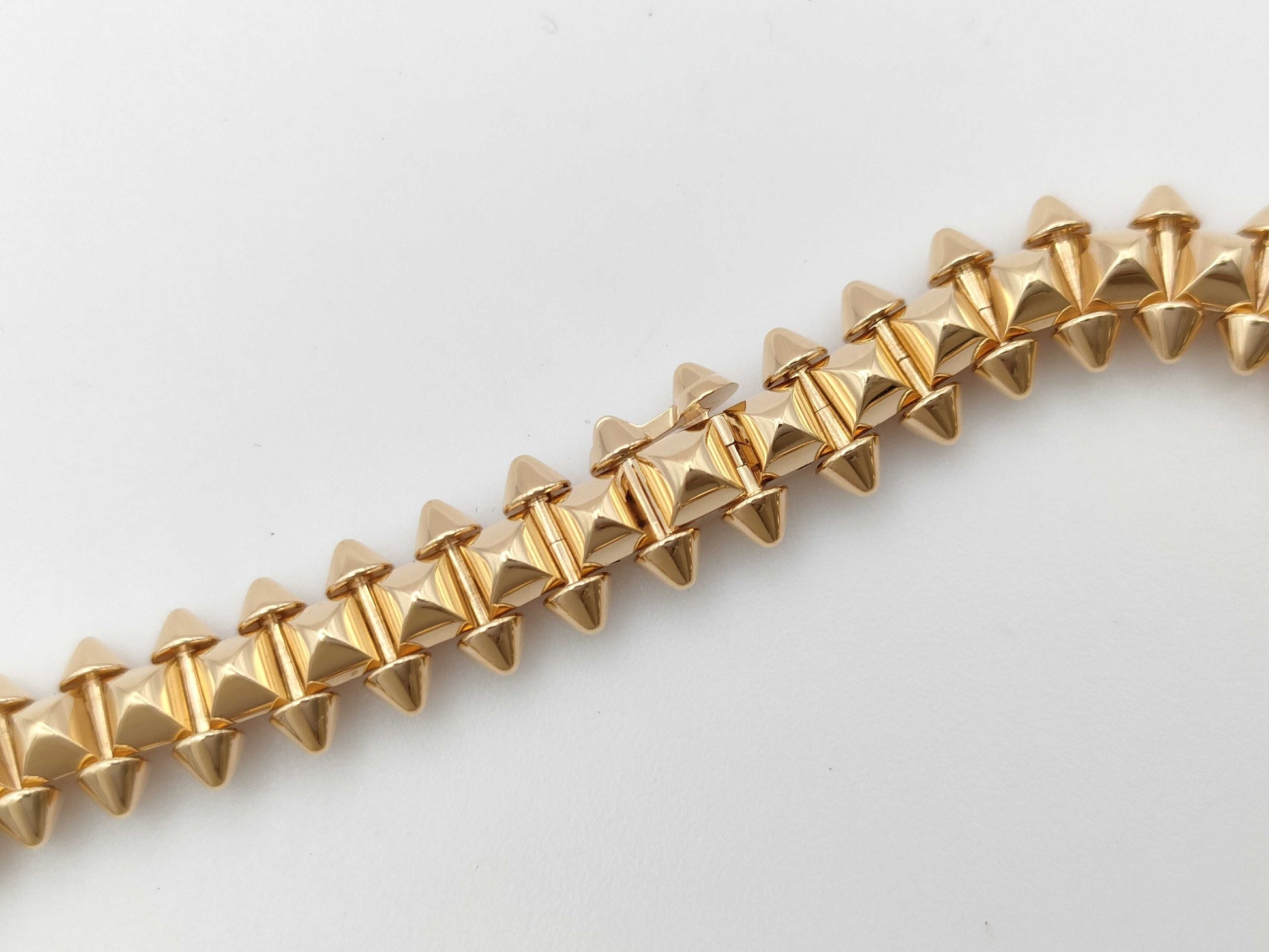 Cartier Crash de Cartier #21 PG AU750 38.7g Bracelet/Bangle 