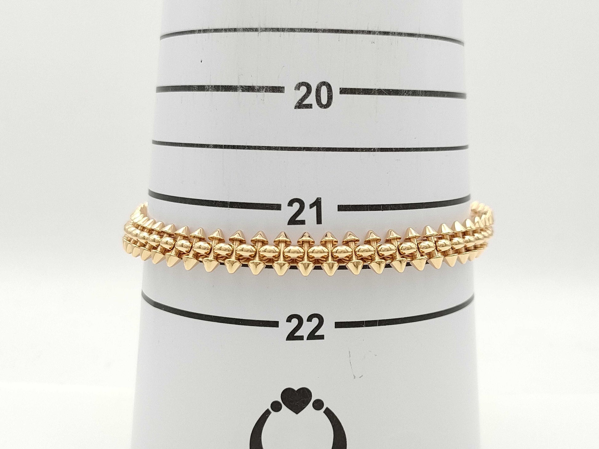 Cartier Crash de Cartier #21 PG AU750 38.7g Bracelet/Bangle 