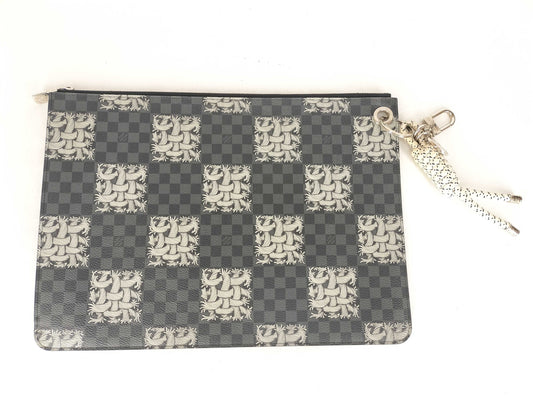 LOUIS VUITTON N61232 Damier Graphite Louis Vuitton Clutch Bag