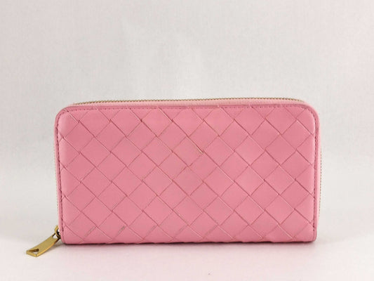 BOTTEGA VENETA Intrecciato Bottega Intrecciato Round Zip Wallet Accessories: Box, Dust Bag, Wallet