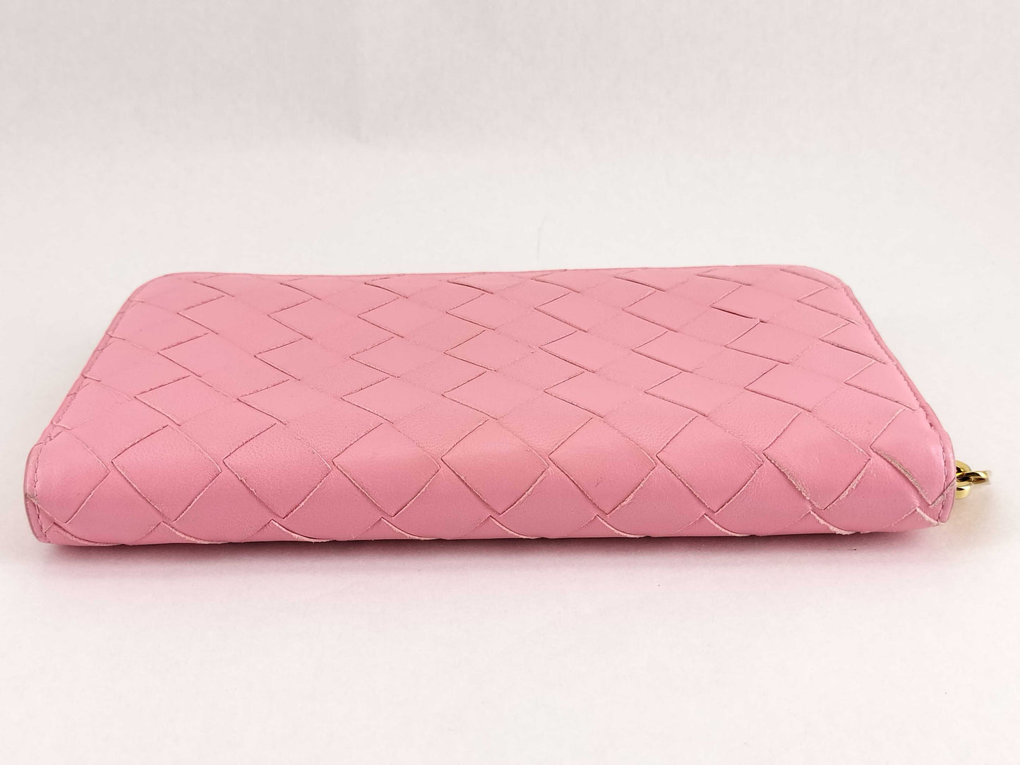 BOTTEGA VENETA Intrecciato Bottega Intrecciato Round Zip Wallet Accessories: Box, Dust Bag, Wallet