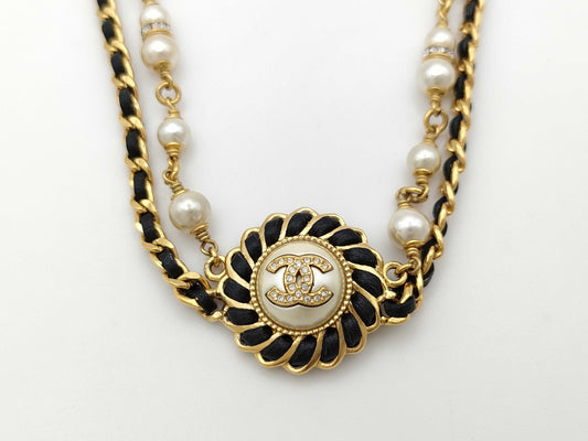 CHANEL Pearl Necklace F24K Necklace