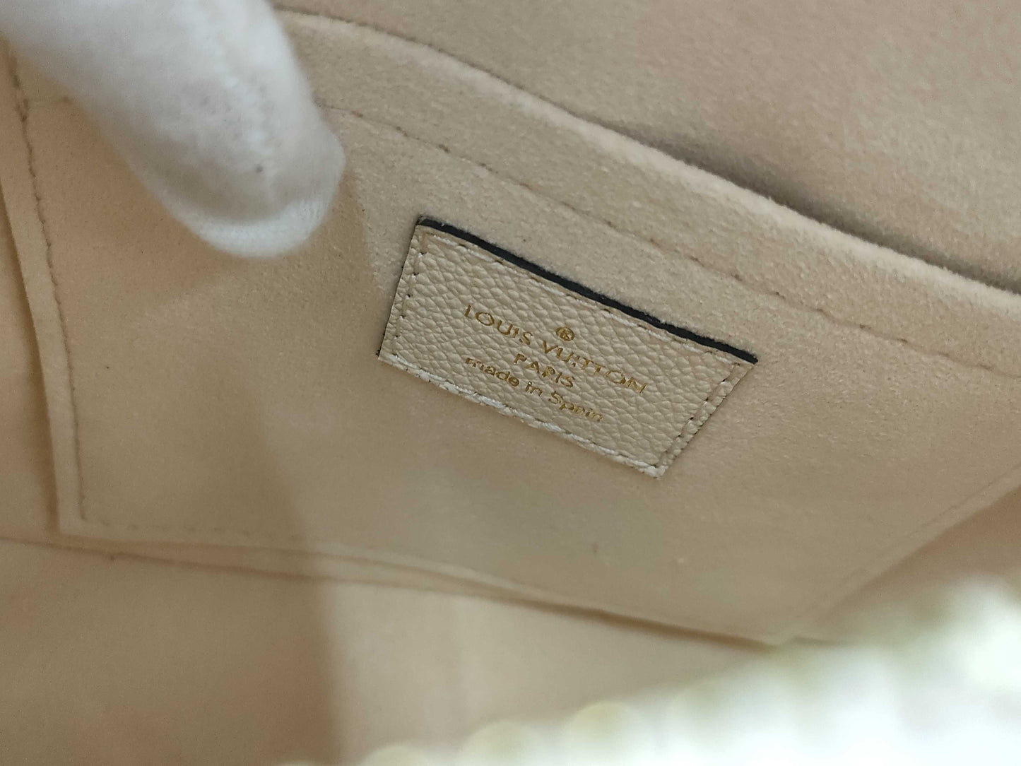 LOUIS VUITTON Empreinte Speedy Bandouliere 20 M58954 RFID Handbag Accessories: Strap, Key, Box