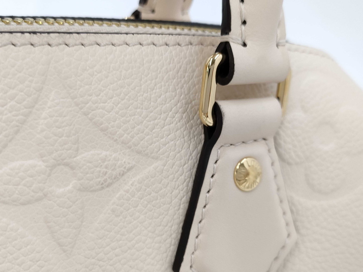 LOUIS VUITTON Empreinte Speedy Bandouliere 20 M58954 RFID Handbag Accessories: Strap, Key, Box