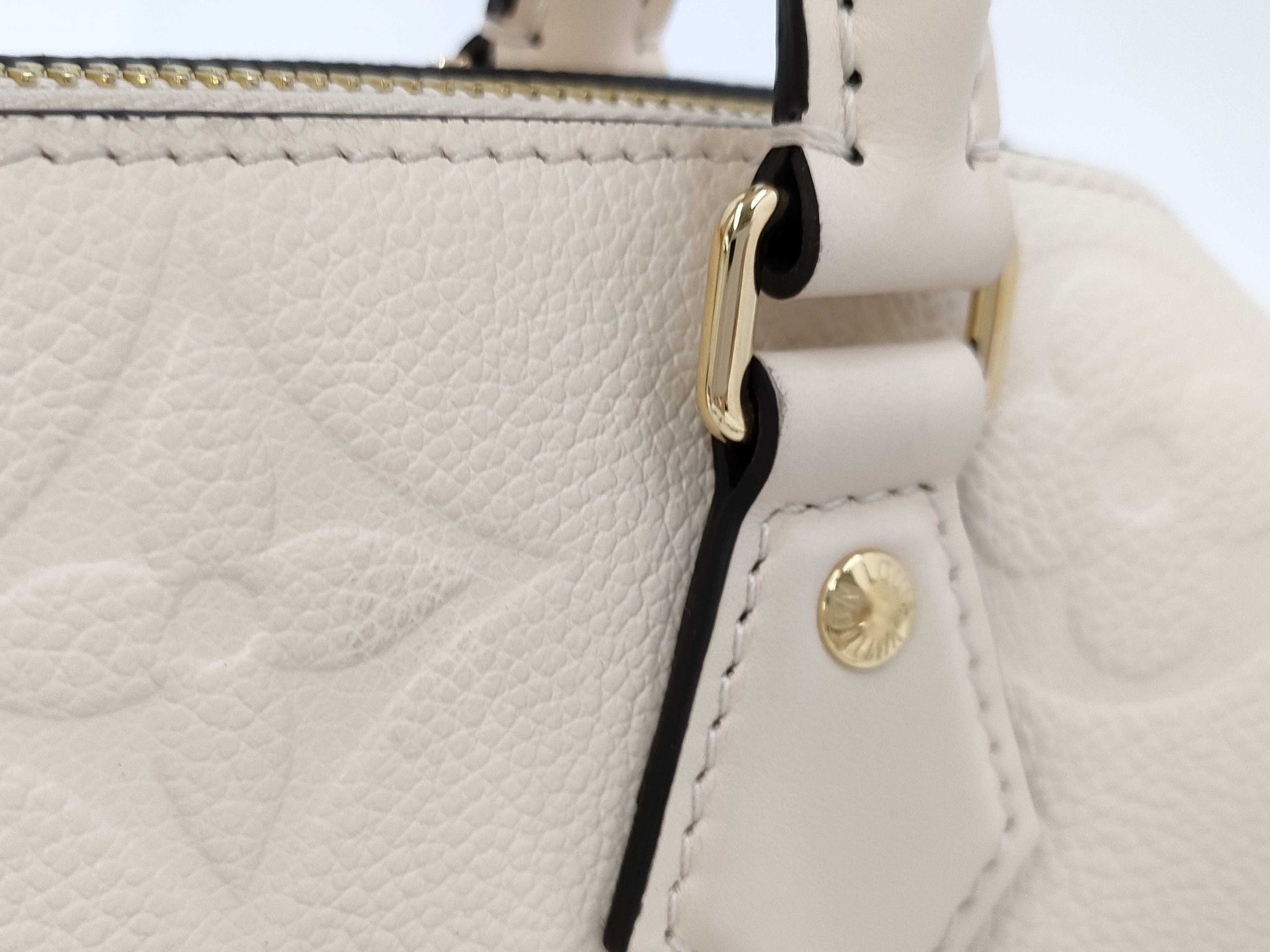 LOUIS VUITTON Empreinte Speedy Bandouliere 20 M58954 RFID Handbag Accessories: Strap, Key, Box