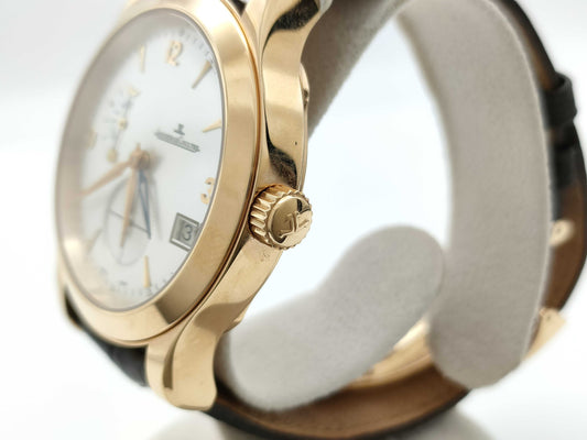 JAEGER LECOULTRE Q1622420 Master Hometime 147.2.05.S 0168 Automatic 18K Gold Men's Watch