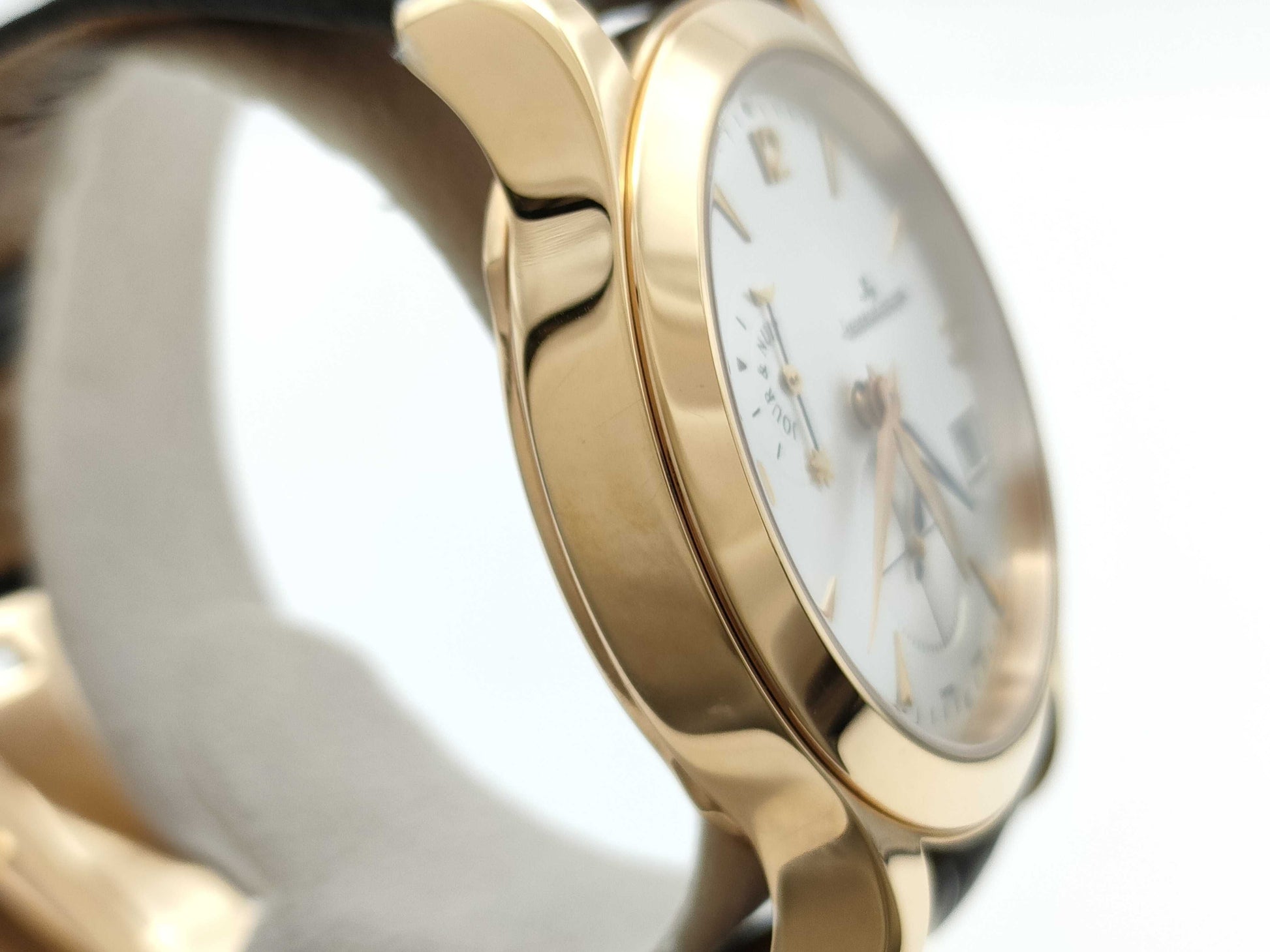 JAEGER LECOULTRE Q1622420 Master Hometime 147.2.05.S 0168 Automatic 18K Gold Men's Watch
