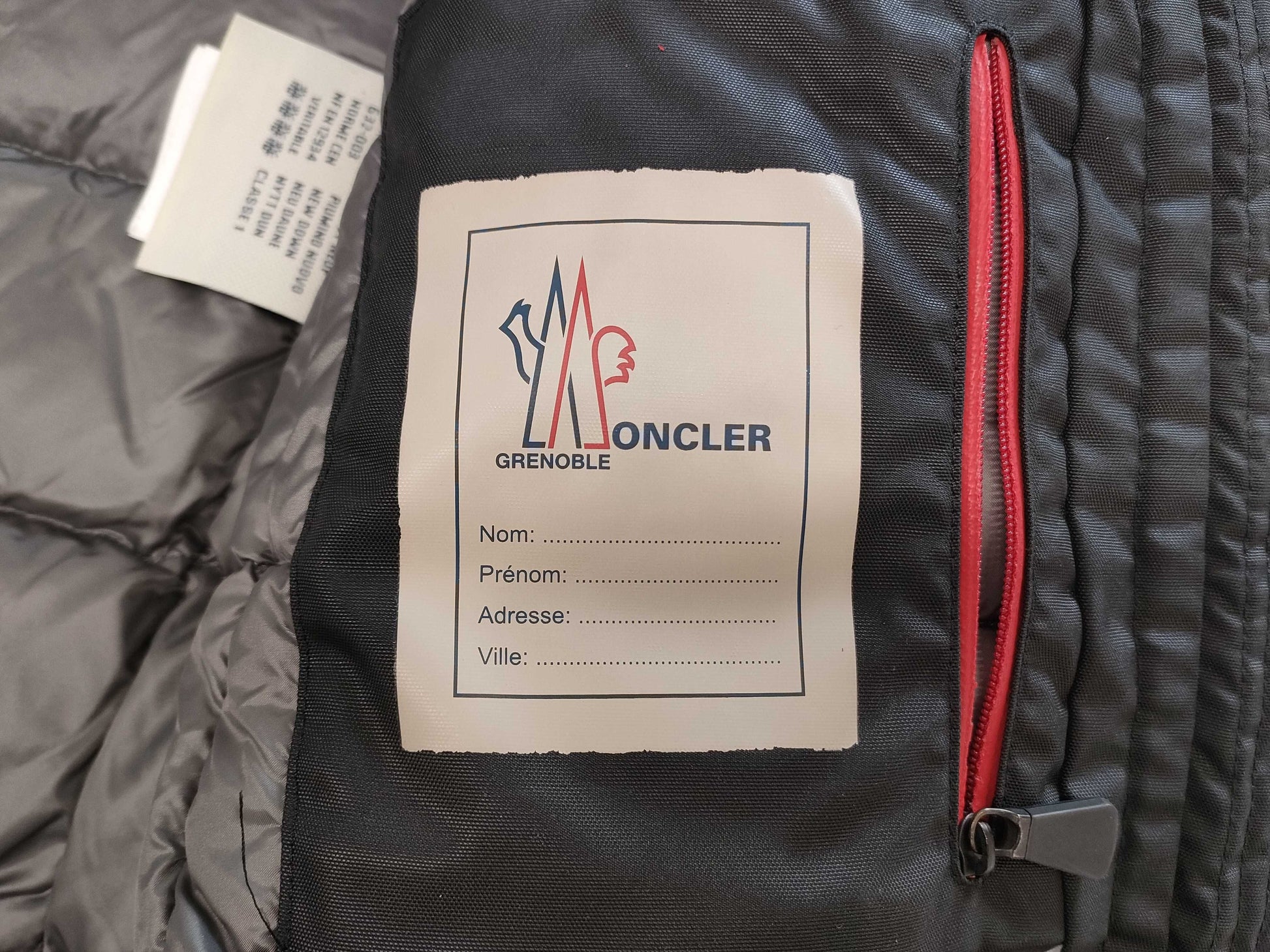 MONCLER Moncler Down Jacket, Maglia, Navy, Size 0