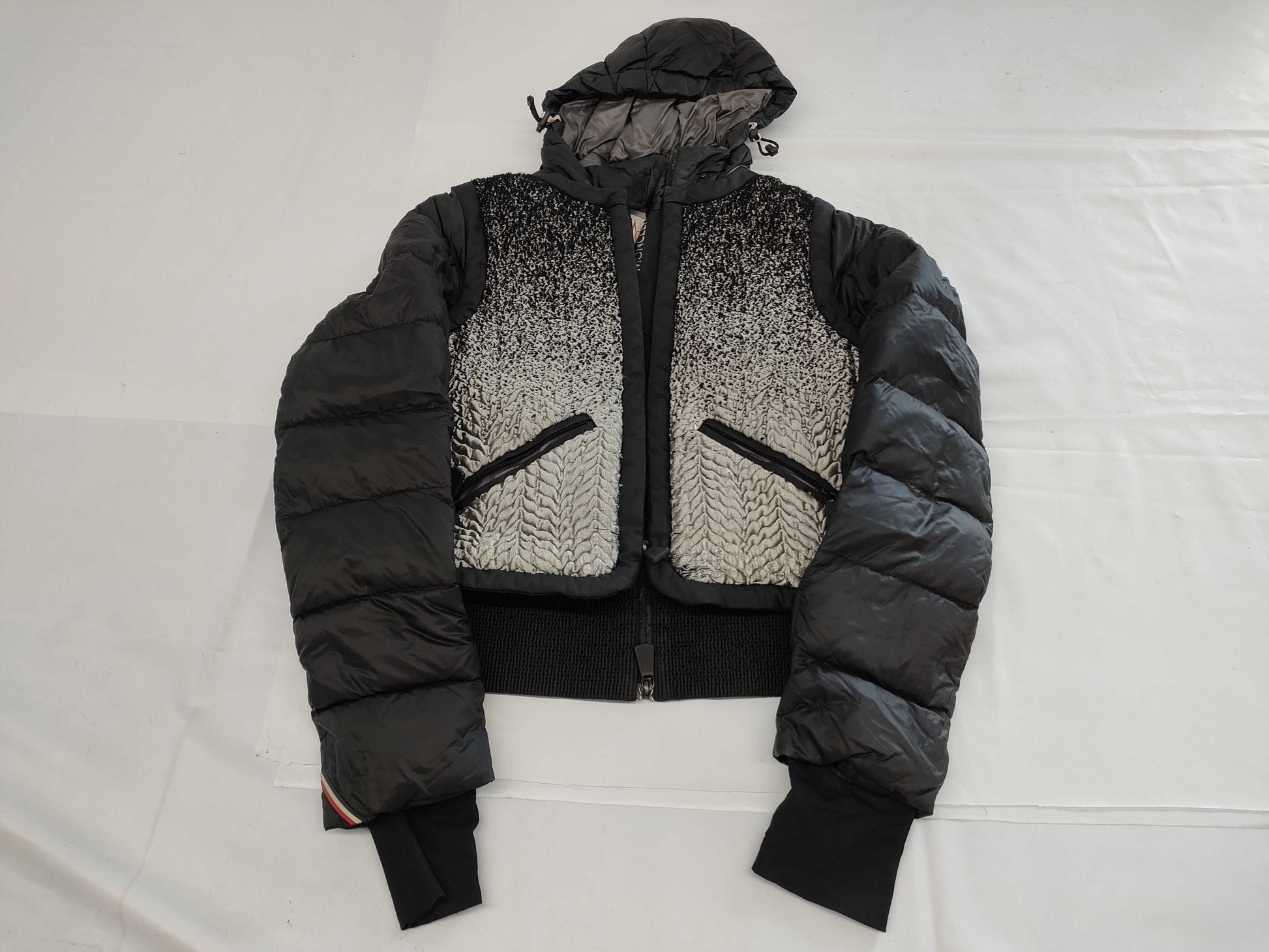 MONCLER Moncler Down Jacket, Maglia, Navy, Size 0