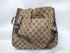 GUCCI One-Shoulder GG Canvas Drawcord Shoulder Bag